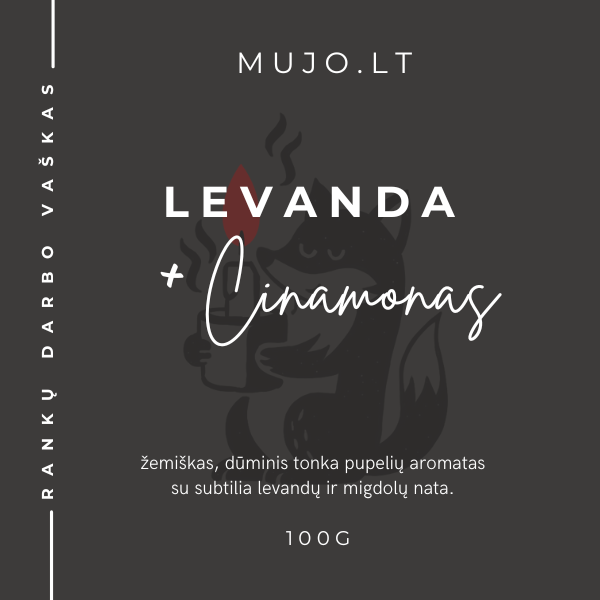 Levanda + Cinamonas