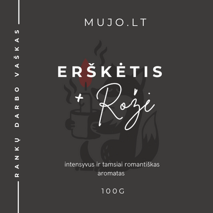 Erškėtis + Rožė